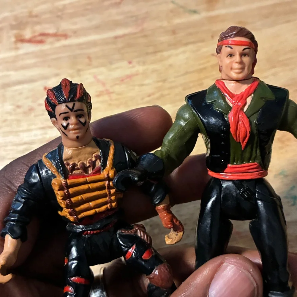 1991 Mattel Hook Peter Pan & Rufio Action Figure Lot Loose Vintage